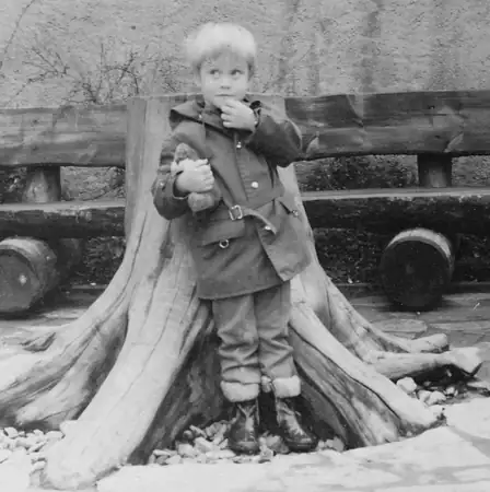 Björn Gödde als Kind, 1971